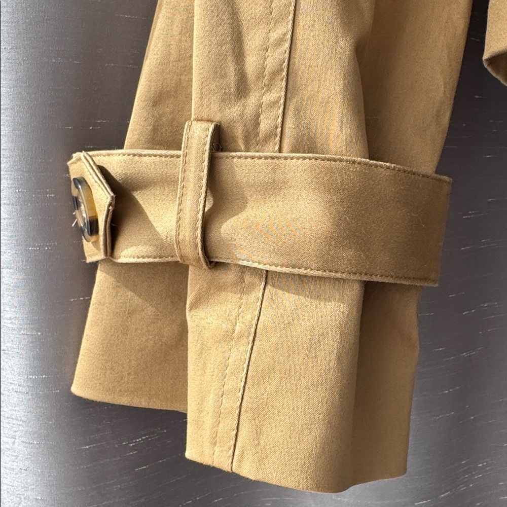 Favorite Daughter The Cropped Charles Trench in Sand. Nwt size Medium - Picture 10 of 10